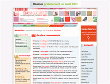 Tablet Screenshot of news-eco.com