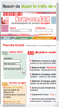 Mobile Screenshot of franchecomte.news-eco.com