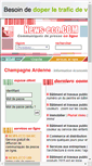 Mobile Screenshot of champagneardenne.news-eco.com