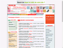 Tablet Screenshot of champagneardenne.news-eco.com